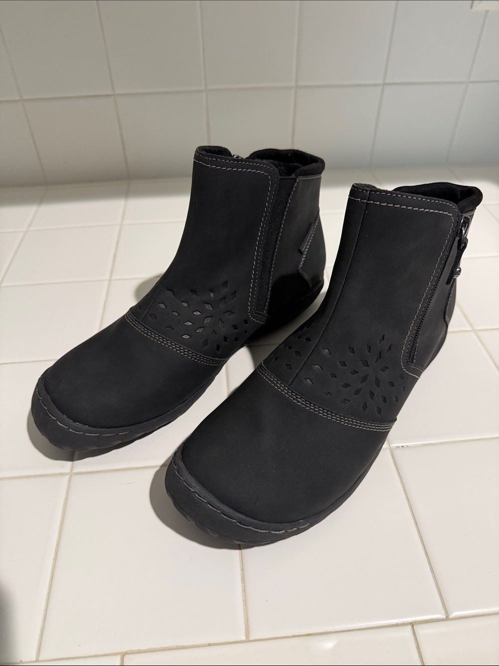 NEW Women's Black JBU Ankle Boots